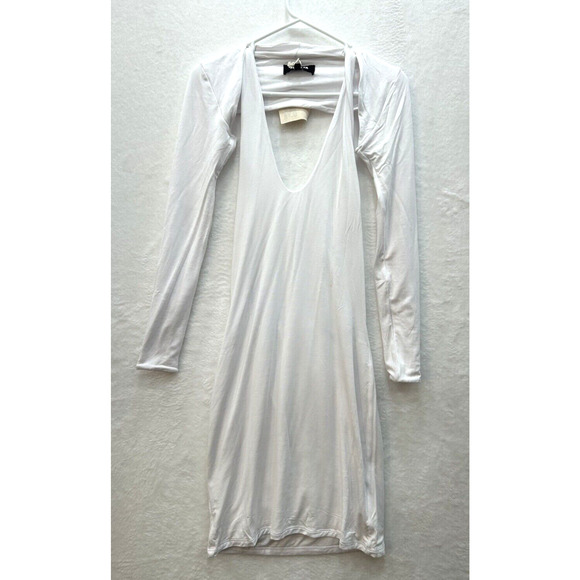 SER.O.YA Lana Mini Dress Size L With Long Sleeved Shurg Jacket Two Piece Set NWT - Picture 3 of 7